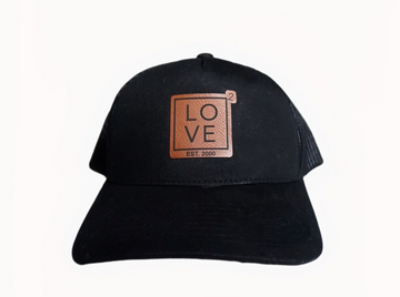 Black Love Squared Hat
